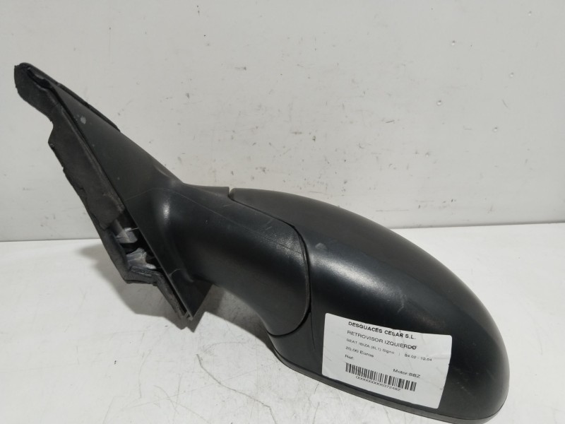 Recambio de retrovisor izquierdo para seat ibiza (6l1) signo referencia OEM IAM  NEGRO ELECTRICO