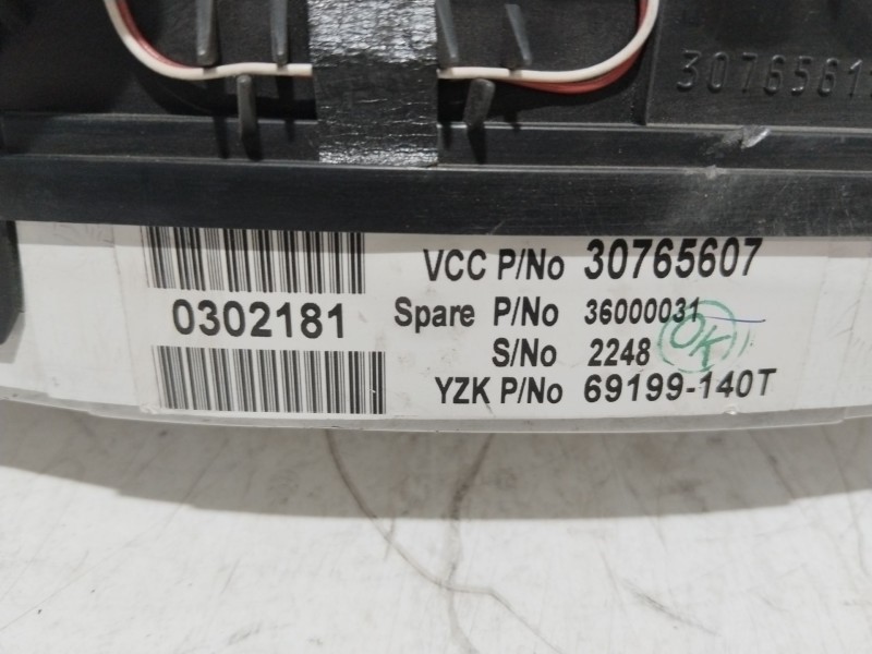Recambio de cuadro instrumentos para volvo xc90 d5 executive (7 asientos) (136kw) referencia OEM IAM 30765607  