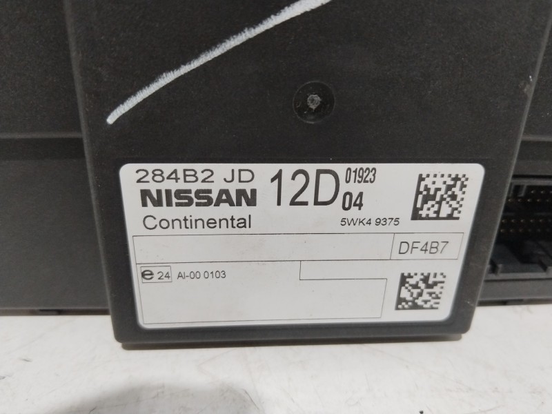 Recambio de modulo electronico para nissan qashqai / qashqai +2 i (j10, nj10, jj10e) 1.5 dci referencia OEM IAM 284B2JD12D  