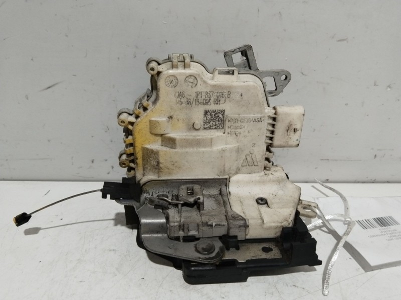Recambio de cerradura puerta delantera derecha para seat leon (1p1) 1.6 tdi referencia OEM IAM 1P1837016B  
