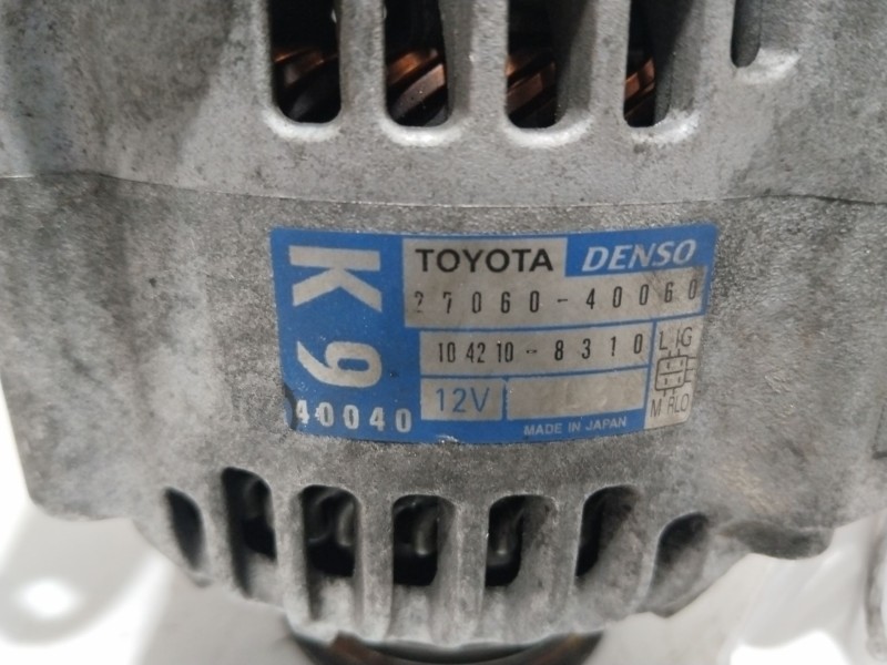 Recambio de alternador para toyota iq 2 referencia OEM IAM 2706040060  