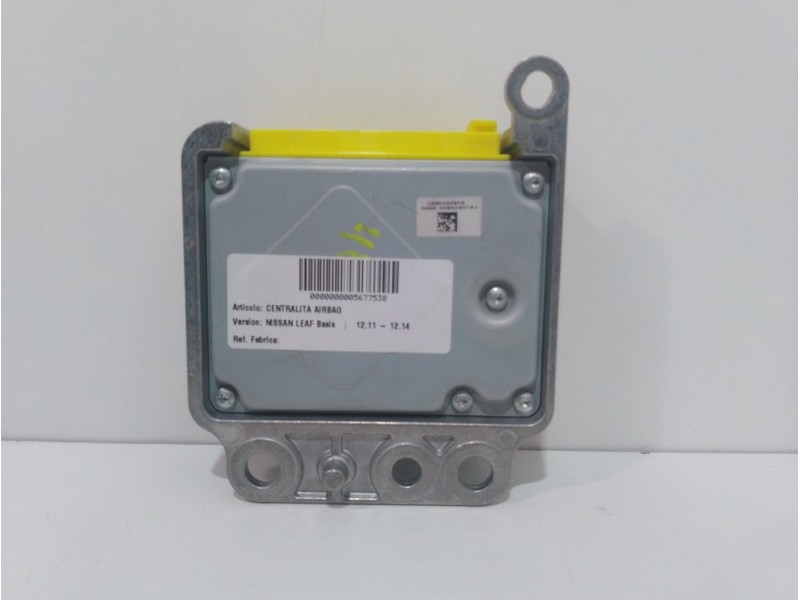 Recambio de centralita airbag para nissan leaf basis referencia OEM IAM ZE3ND117240023 988203ND0A F01G0720A4