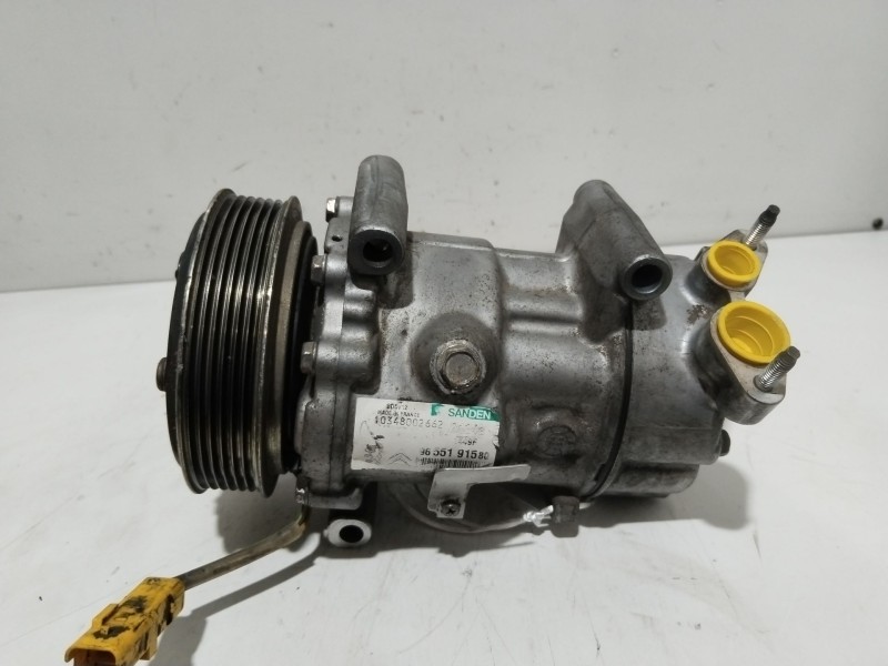 Recambio de compresor aire acondicionado para peugeot 206 sw (2e/k) 1.4 referencia OEM IAM 9655191580  