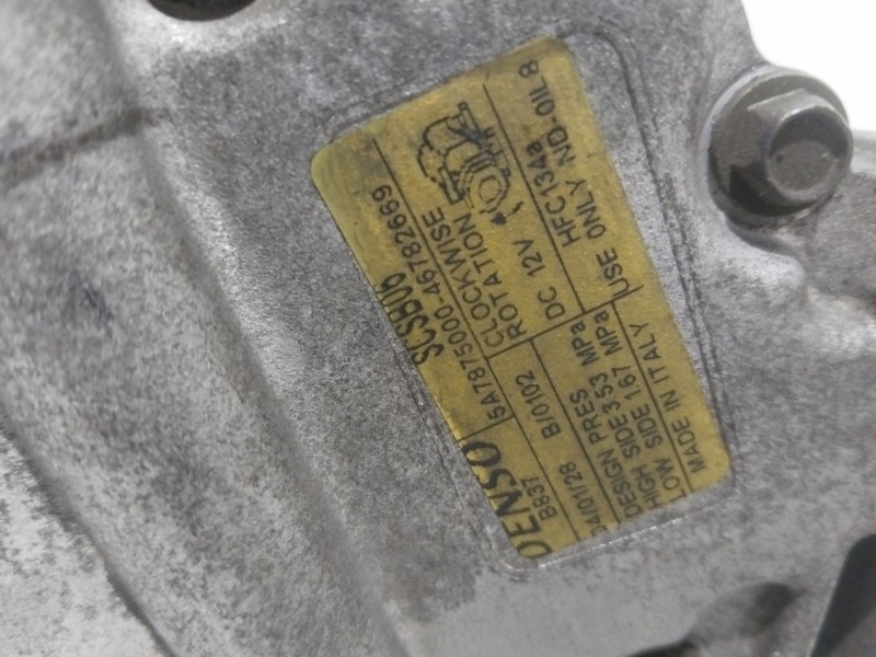 Recambio de compresor aire acondicionado para fiat idea (350_) 1.4 16v referencia OEM IAM SA7875000  