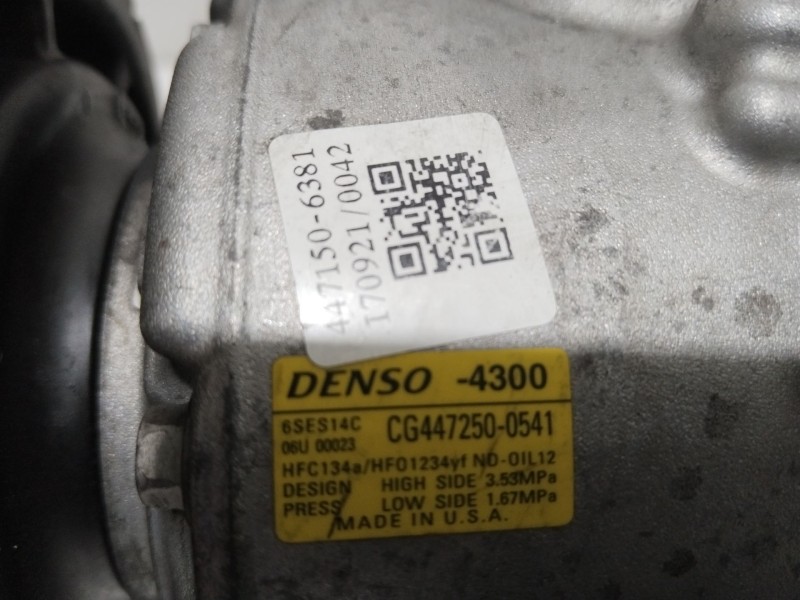 Recambio de compresor aire acondicionado para kia optima concept referencia OEM IAM CG4472500541  