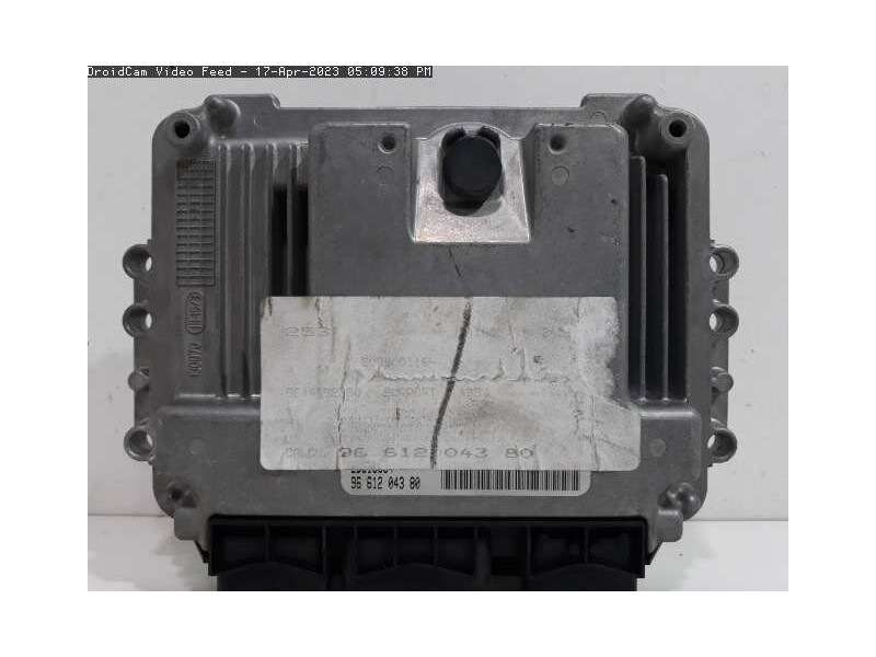 Recambio de centralita motor uce para citroën c4 berlina collection referencia OEM IAM   