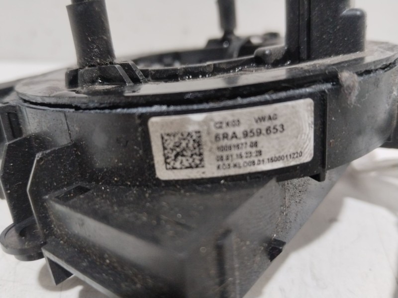 Recambio de anillo airbag para skoda rapid active referencia OEM IAM 6RA959653A  