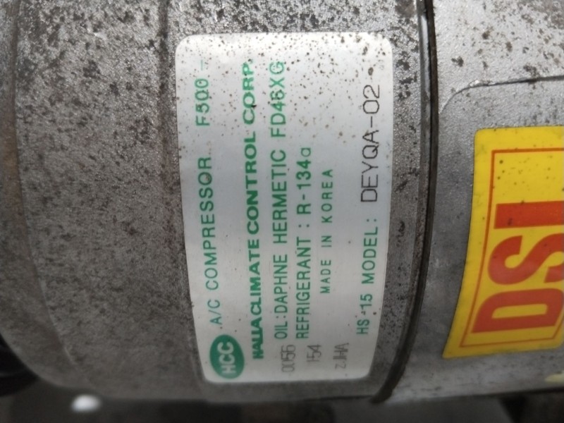 Recambio de compresor aire acondicionado para hyundai accent ii (lc) 1.5 crdi referencia OEM IAM DEYQA02  