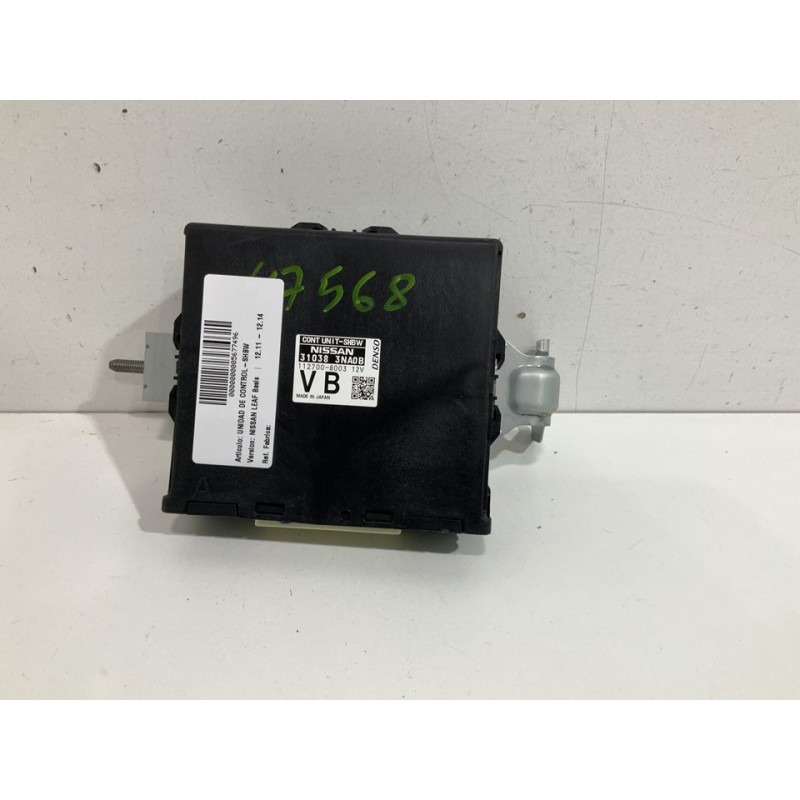 Recambio de unidad de control shbw para nissan leaf basis referencia OEM IAM 310383NA0B 310383NA0B 1127008003