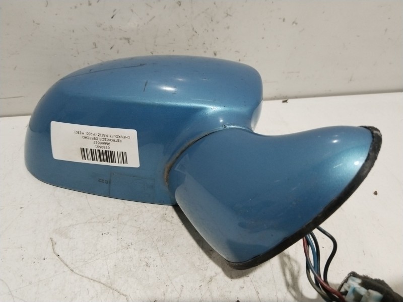 Recambio de retrovisor derecho para chevrolet matiz (m200, m250) 1.0 referencia OEM IAM 96666617  