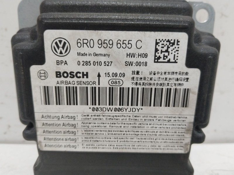 Recambio de centralita airbag para seat ibiza iv (6j5, 6p1) 1.2 referencia OEM IAM 6R0959655C  0285010527