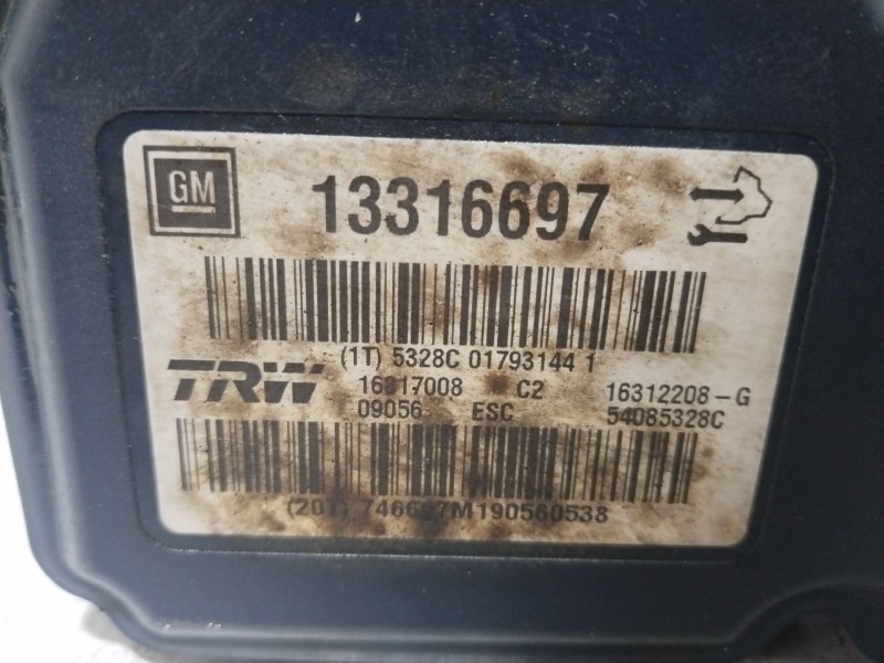 Recambio de abs para opel insignia a (g09) 1.8 (68) referencia OEM IAM 13321113  13316697