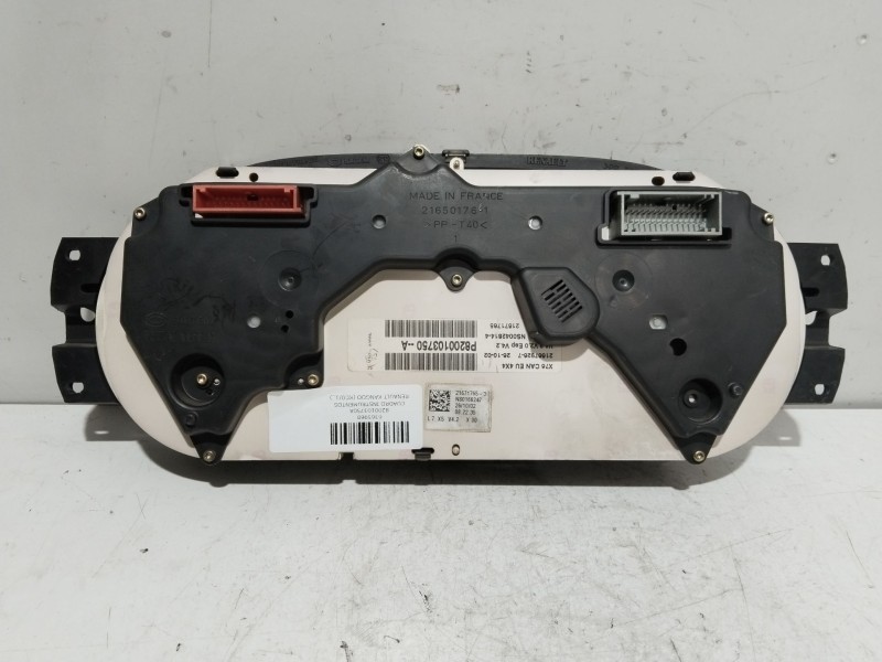 Recambio de cuadro instrumentos para renault kangoo (kc0/1_) 1.5 dci (kc07) referencia OEM IAM 8200103750A   Recambio de cuadro instrumentos para renault kangoo (kc0/1_) 1.5 dci (kc07) referencia OEM IAM 8200103750A