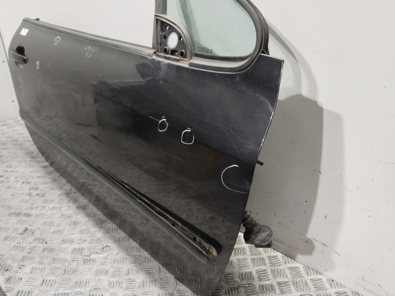 Recambio de puerta delantera derecha para peugeot 307 cc (s2) sport referencia OEM IAM 9004Z1 NEGRO 