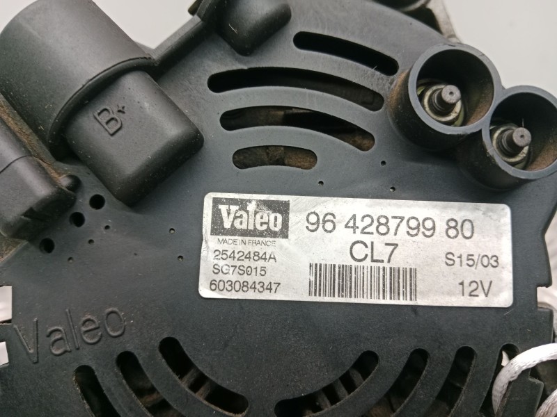 Recambio de alternador para peugeot 206 hatchback (2a/c) 1.4 i referencia OEM IAM 9642879980  