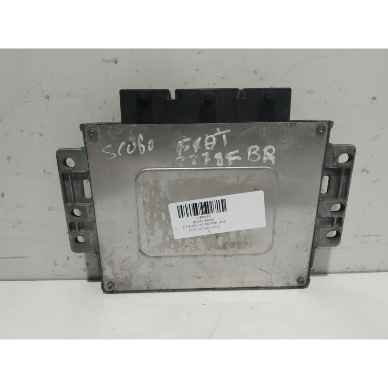 Recambio de centralita motor uce para fiat scudo (222) 2.0 jtd basis kasten referencia OEM IAM 9644235680 S2000 9644625680