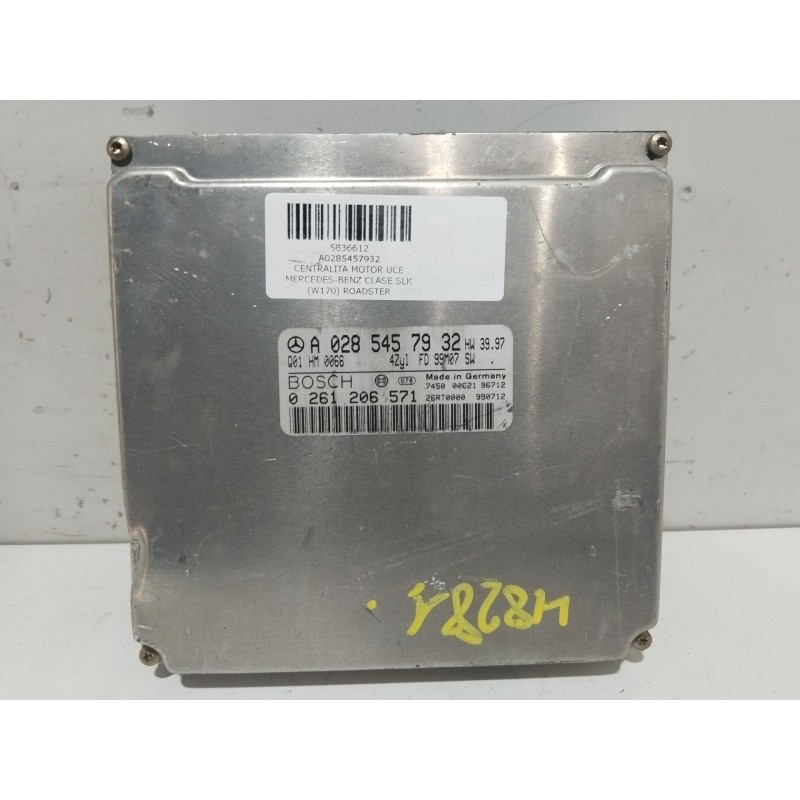 Recambio de centralita motor uce para mercedes-benz clase slk (w170) roadster 230 compressor (170.447) referencia OEM IAM A02854