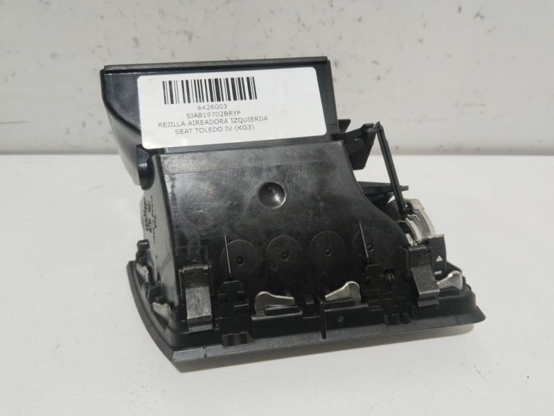 Recambio de rejilla aireadora para seat toledo iv (kg3) 1.6 tdi referencia OEM IAM 5JA819702BRYP  
