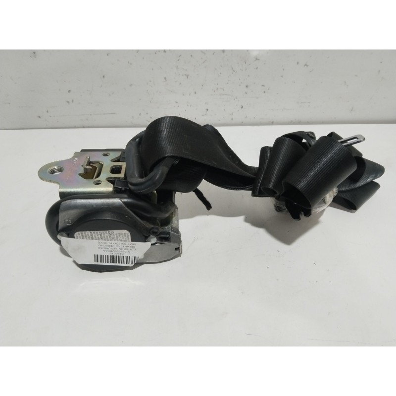 Recambio de cinturon seguridad delantero derecho para seat toledo iv (kg3) 1.6 tdi referencia OEM IAM 5JA857702BRAA  