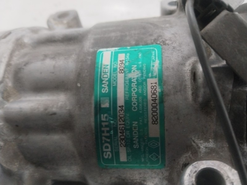 Recambio de compresor aire acondicionado para volvo s40 i (644) 1.9 di referencia OEM IAM 8200040681   Recambio de compresor aire acondicionado para volvo s40 i (644) 1.9 di referencia OEM IAM 8200040681