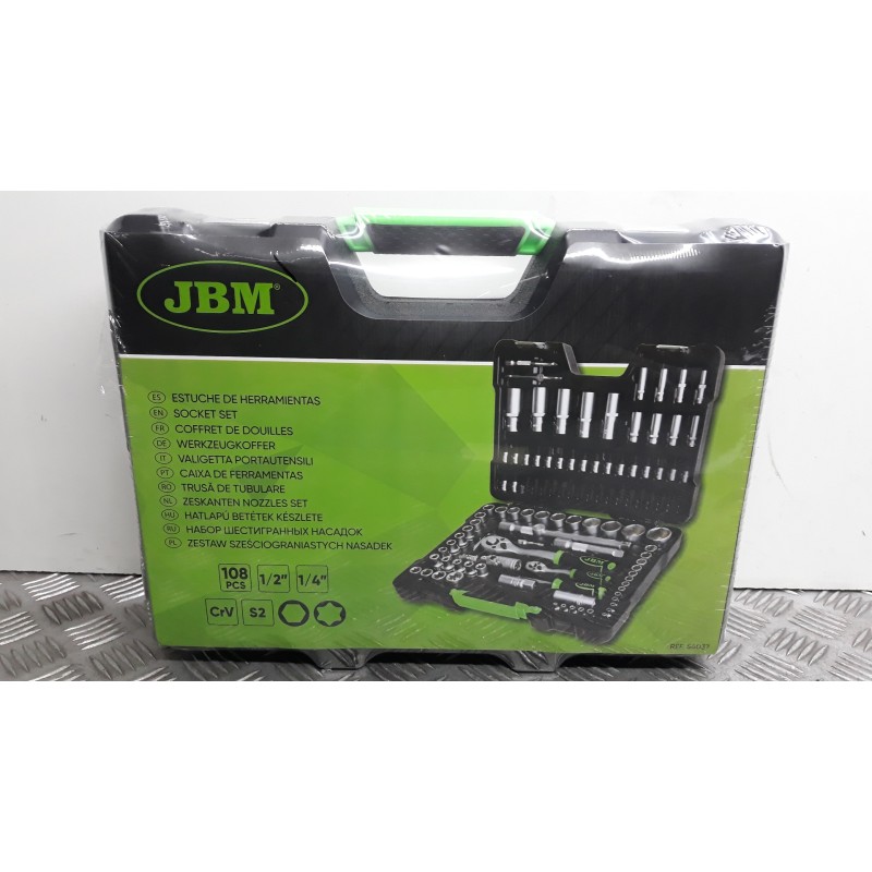 Recambio de caja herramientas 108 piezas jbm para material nuevo referencia OEM IAM   