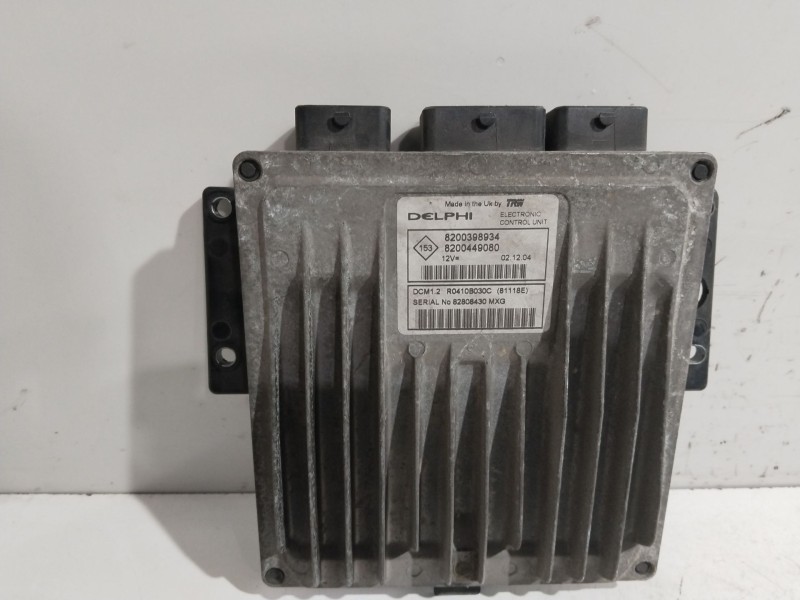 Recambio de centralita motor uce para renault modus confort dynamique referencia OEM IAM   