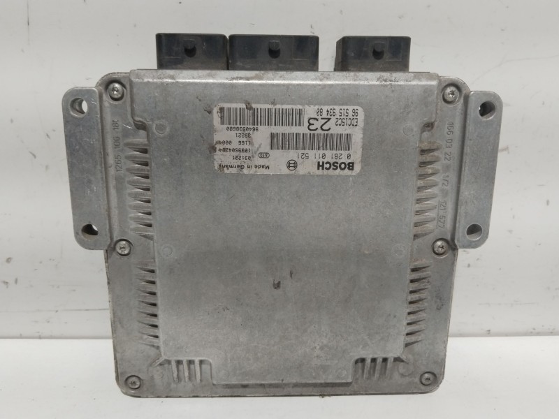 Recambio de centralita motor uce para citroën xsara picasso 2.0 hdi referencia OEM IAM   