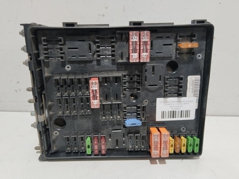 Recambio de caja reles / fusibles para skoda octavia berlina (1z3) elegance referencia OEM IAM 1K0937124K  
