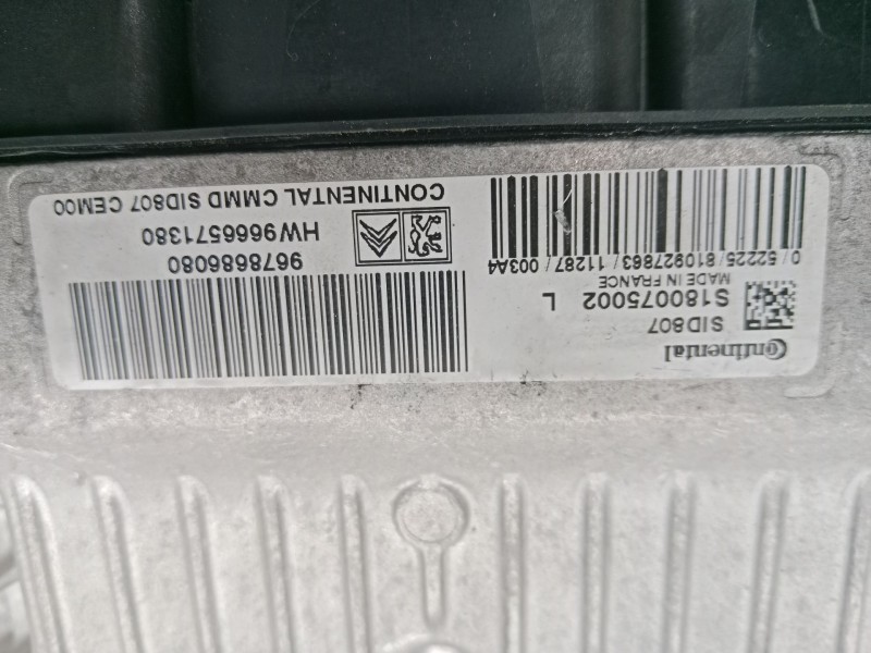 Recambio de centralita motor uce para peugeot 5008 (0u_, 0e_) 1.6 hdi referencia OEM IAM 0180075002L  