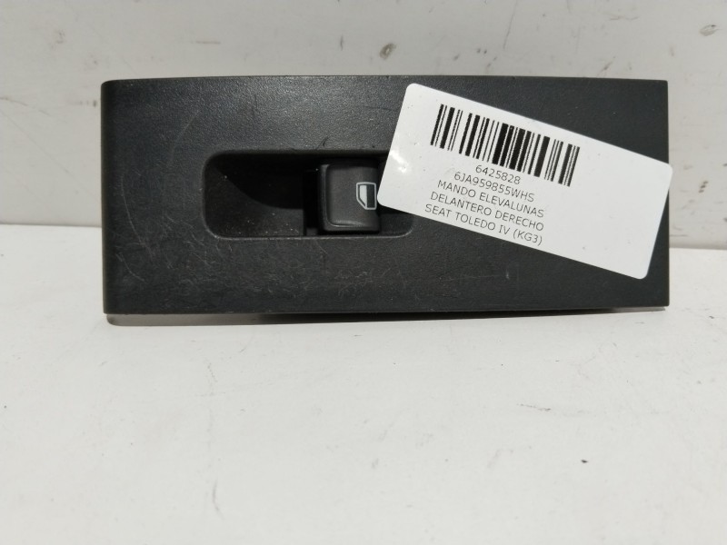 Recambio de mando elevalunas delantero derecho para seat toledo iv (kg3) 1.6 tdi referencia OEM IAM 6JA959855WHS  
