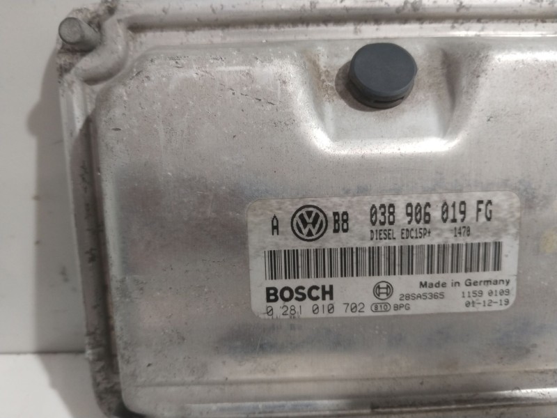 Recambio de centralita motor uce para volkswagen golf iv berlina (1j1) básico referencia OEM IAM 038906019FG  0281010702