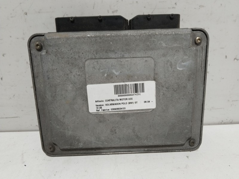 Recambio de centralita motor uce para volkswagen polo (9n1) gt referencia OEM IAM 036906034DD  