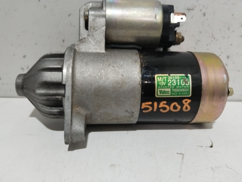 Recambio de motor arranque para hyundai matrix (fc) 1.8 referencia OEM IAM TM000A08401  