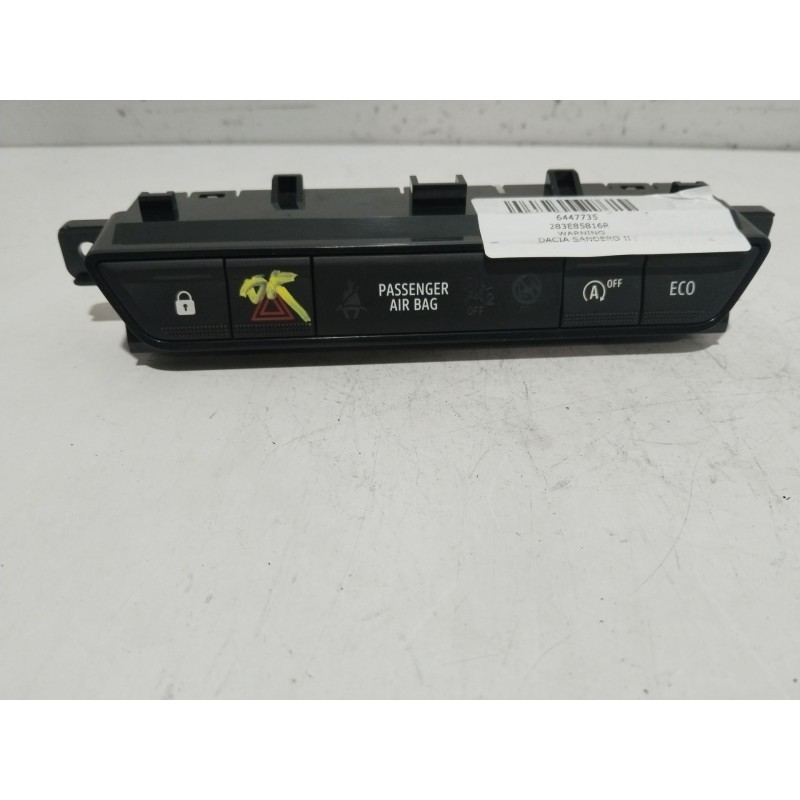 Recambio de warning para dacia sandero ii 1.0 tce 90 gpf referencia OEM IAM 283E85816R E3258451D 