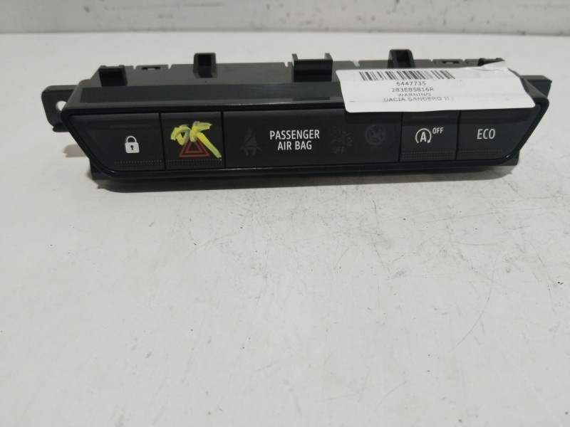 Recambio de warning para dacia sandero ii 1.0 tce 90 gpf referencia OEM IAM 283E85816R E3258451D 