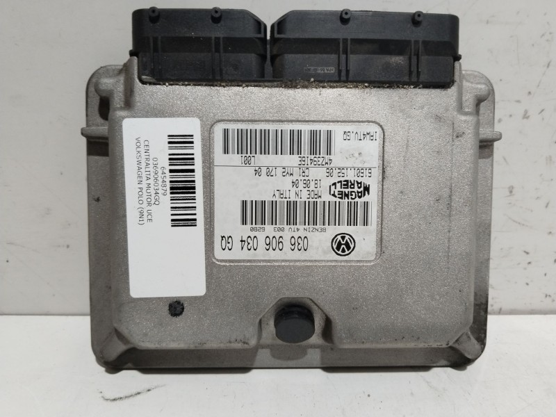 Recambio de centralita motor uce para volkswagen polo (9n1) gt referencia OEM IAM 036906034GQ  6160115206