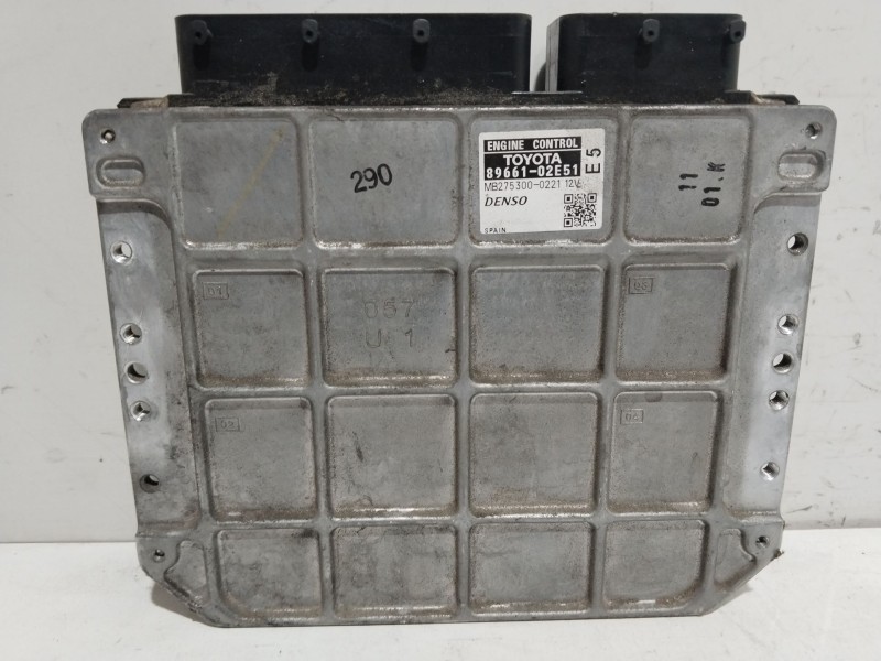 Recambio de centralita motor uce para toyota auris (_e15_) 1.6 (zre151_) referencia OEM IAM 8966102E51  