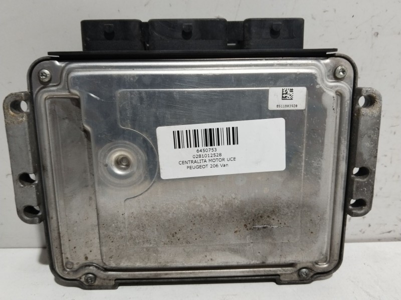 Recambio de centralita motor uce para peugeot 206 van 1.4 hdi referencia OEM IAM 0281012528  