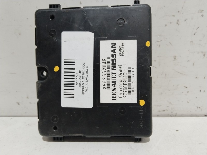 Recambio de modulo electronico para dacia sandero ii 1.0 tce 90 gpf referencia OEM IAM 285255204R  