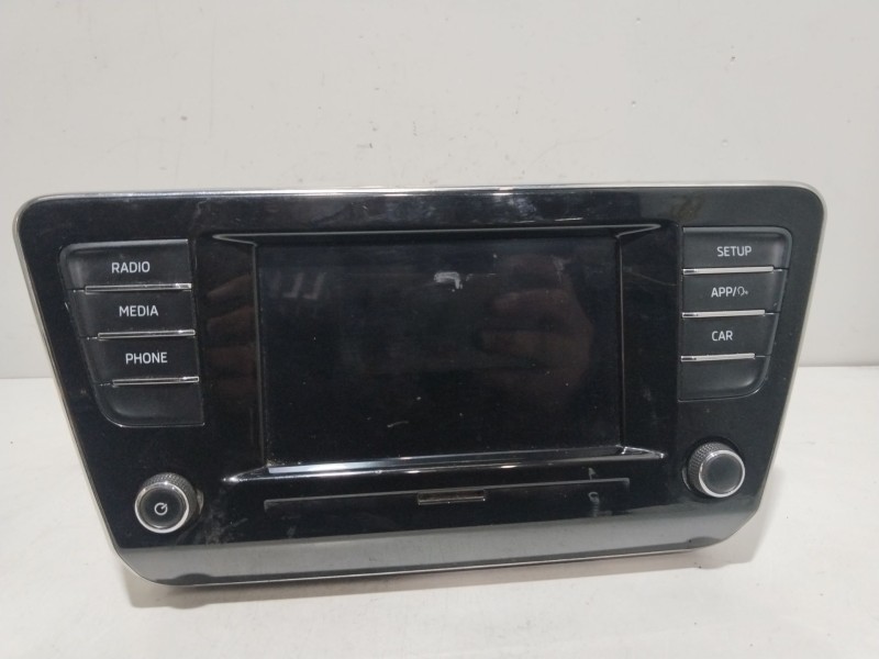 Recambio de pantalla multifuncion para skoda superb iii (3v3) 2.0 tdi referencia OEM IAM 3V0035871C  