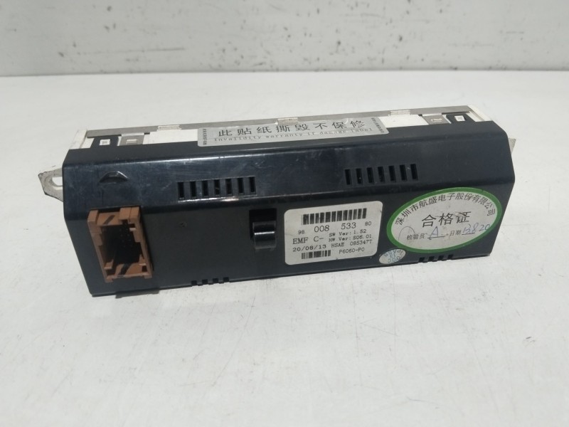 Recambio de pantalla multifuncion para citroën c5 berlina premier (e) referencia OEM IAM 9800853380   Recambio de pantalla multifuncion para citroën c5 berlina premier (e) referencia OEM IAM 9800853380
