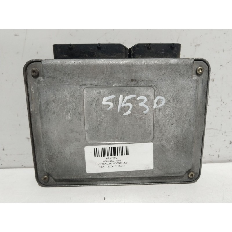 Recambio de centralita motor uce para seat ibiza iii (6l1) 2.0 referencia OEM IAM 036906034AH  