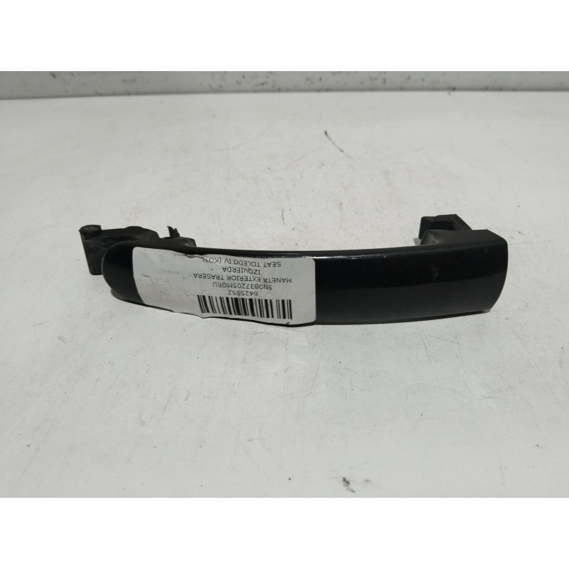 Recambio de maneta exterior trasera izquierda para seat toledo iv (kg3) 1.6 tdi referencia OEM IAM 5N0837205MGRU  