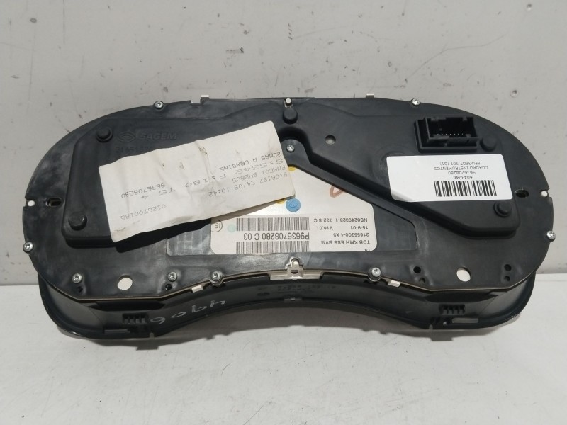 Recambio de cuadro instrumentos para peugeot 307 (s1) xs referencia OEM IAM 9636708280  
