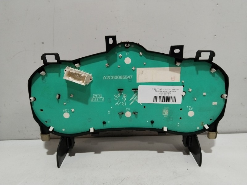 Recambio de cuadro instrumentos para peugeot 207/207+ (wa_, wc_) 1.4 hdi referencia OEM IAM 02C53065547  