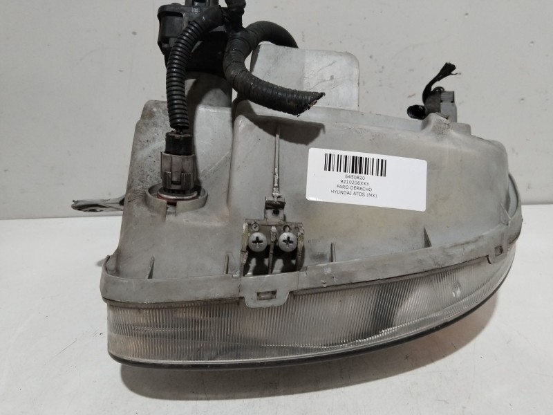Recambio de faro derecho para hyundai atos (mx) 1.0 i referencia OEM IAM 9210206XXX  