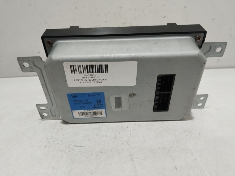 Recambio de pantalla multifuncion para kia opirus (gh) 3.5 referencia OEM IAM 961303F310  