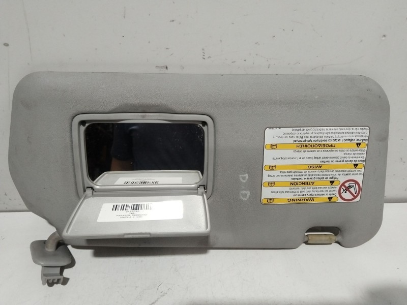 Recambio de parasol derecho para mazda 5 (cr) 2.0 cd (cr19) referencia OEM IAM J48J  