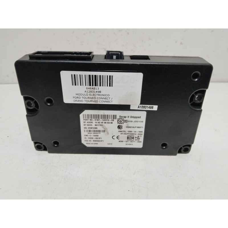 Recambio de modulo electronico para ford tourneo connect / grand tourneo connect v408 monospace 1.6 tdci referencia OEM IAM A128