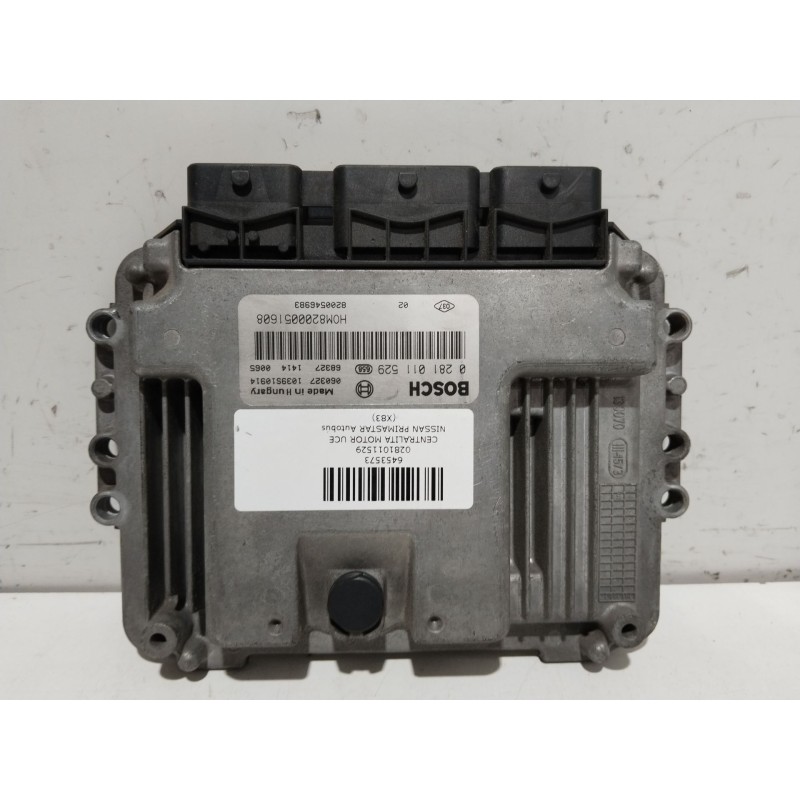 Recambio de centralita motor uce para nissan primastar autobús (x83) dci 100 referencia OEM IAM 0281011529  